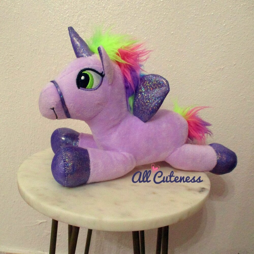 Purple Unicorn Plush